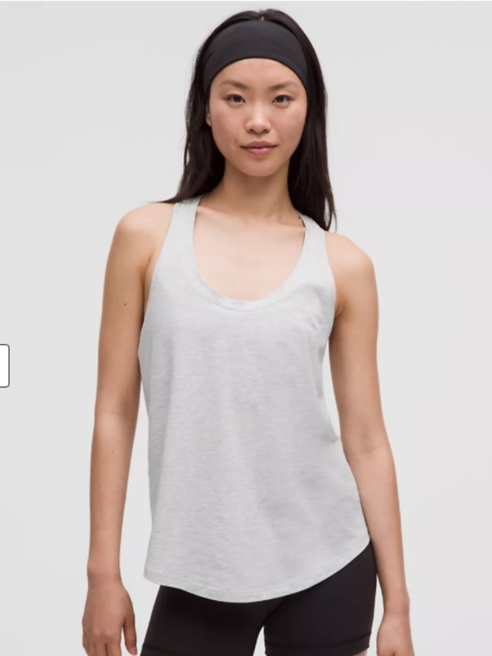 NWT lululemon Love Tank Top | Size 10 | Heathered Core Ultra Light Grey